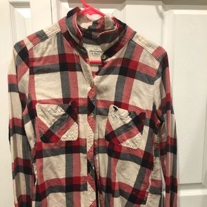 plaid flannel from Abercrombie and Fitch